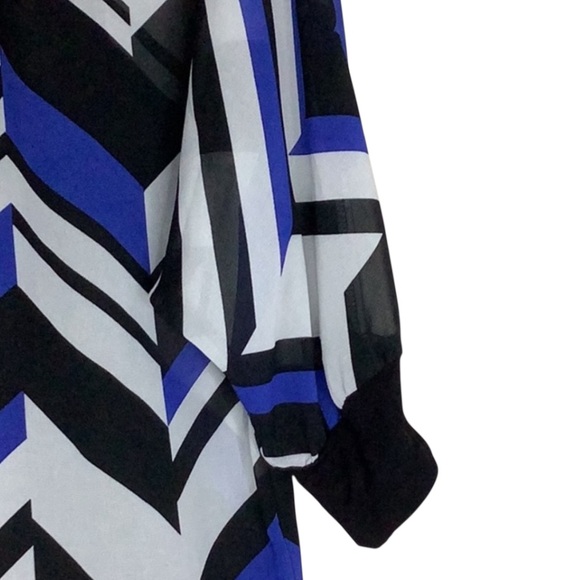 By & By Multi-color Blouse - Picture 3 of 6